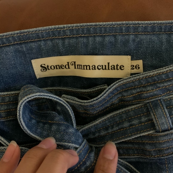 Stoned immaculate high waist jeans - Picture 3 of 4